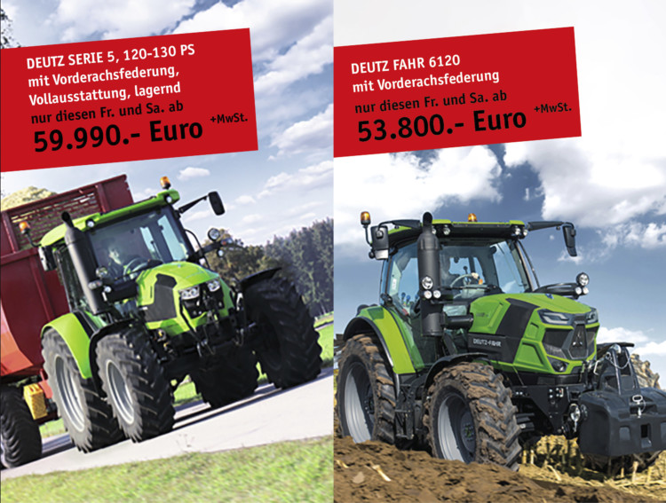 Deutz Fahr bei Landmaschinen Sanoll – Jetzt Traktor kaufen!, Sanoll  Neumarkt